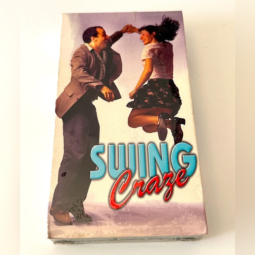 NWT Vintage ‘98 “Swing Craze!” Swing Dancing Tutorial VHS Tape